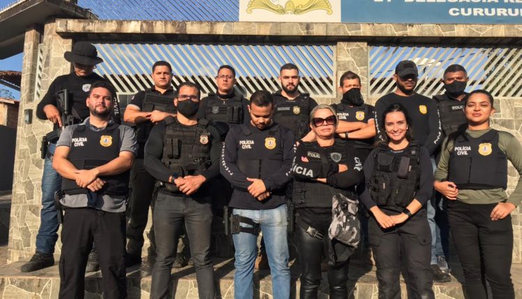 CINCO PESSOAS SÃO PRESAS PELA POLÍCIA CIVIL POR TRÁFICO DE DROGAS EM CURURUPU