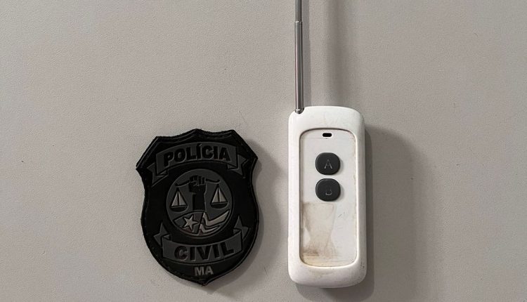 INDIVÍDUO QUE UTILIZAVA APARELHO BLOQUEADOR PARA TRAVAMENTO DE VEÍCULOS É PRESO PELA POLÍCIA CIVIL, EM SÃO LUÍS