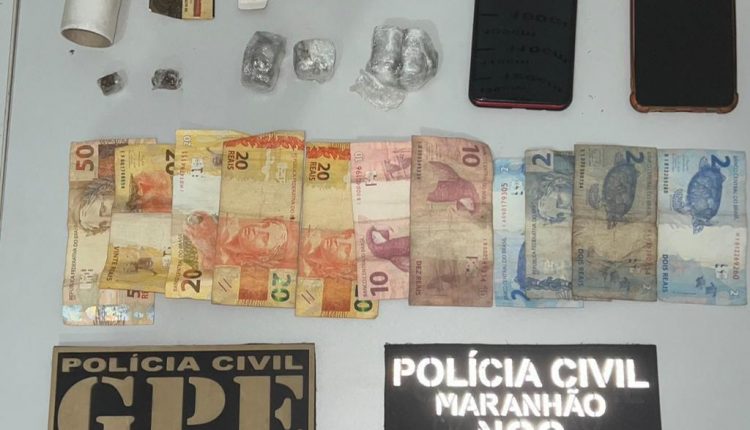 AÇÃO DA POLÍCIA CIVIL PRENDE HOMEM POR TRÁFICO DE DROGAS EM CODÓ