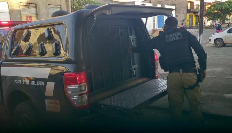 APÓS FURTAR LAVADORA DE ROUPAS, HOMEM É PRESO EM FLAGRANTE PELA POLÍCIA CIVIL , EM ARARI