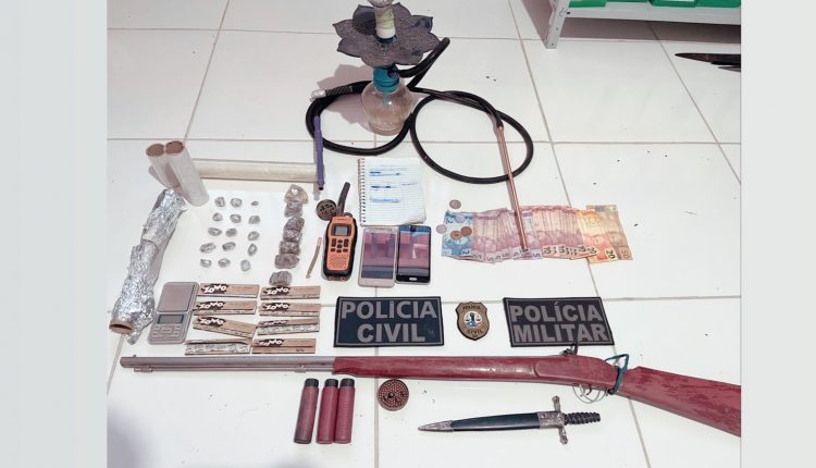 OPERAÇÃO POLICIAL FECHA PONTO DE VENDAS DE DROGAS NA CIDADE DE VITÓRIA DO MEARIM