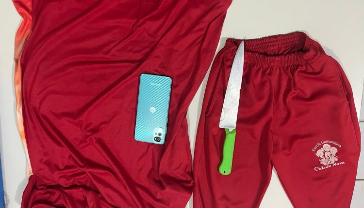 APÓS INVADIR RESIDÊNCIA E COMETER ASSALTO COM UMA FACA, HOMEM É PRESO PELA POLÍCIA CIVIL NA CAPITAL