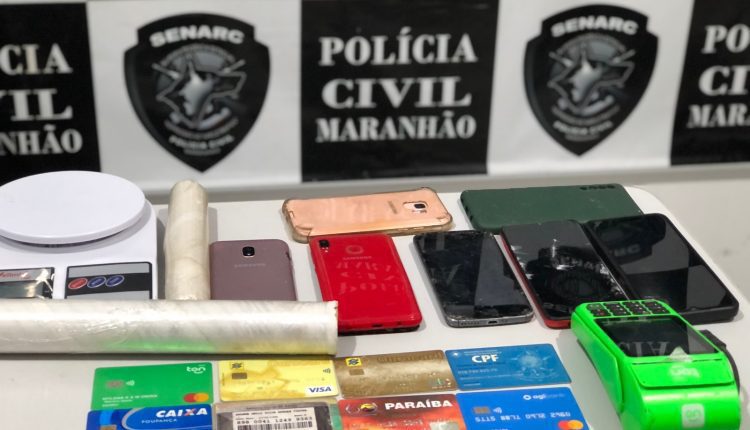 EM TIMON, CASAL SUSPEITO DE GERENCIAR ESQUEMA DE DISTRIBUIÇÃO DE DROGAS É PRESO EM OPERAÇÃO POLICIAL