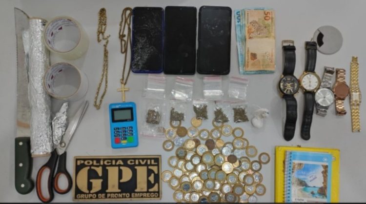 POLÍCIA CIVIL PRENDE, EM IMPERATRIZ, HOMEM POR TRÁFICO DE DROGAS