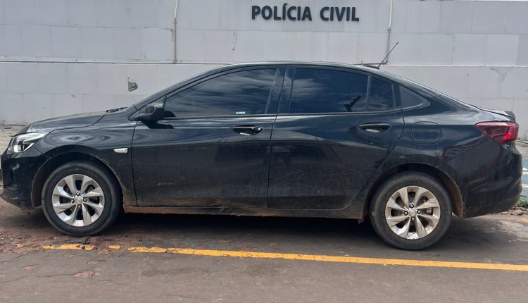 POLÍCIA CIVIL RECUPERA VEÍCULO ROUBADO NA CIDADE DE LAGO DA PEDRA