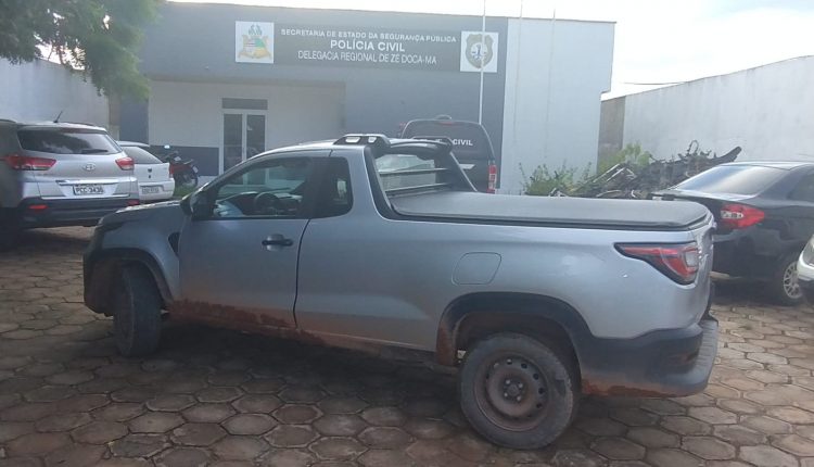 EM ZÉ DOCA, POLÍCIA CIVIL RECUPERA VEÍCULO ROUBADO E PRENDE UMA PESSOA POR RECEPTAÇÃO