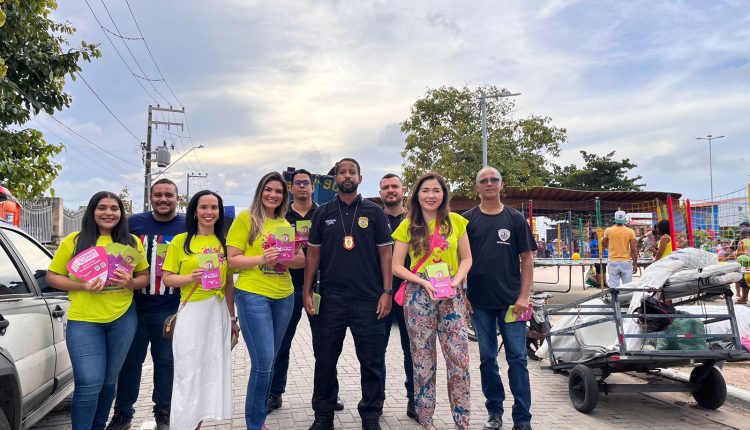 POLÍCIA CIVIL PROMOVE CAMPANHA DE COMBATE AO ASSÉDIO E A VIOLÊNCIA CONTRA À MULHER NO CIRCUITO MADRE DEUS