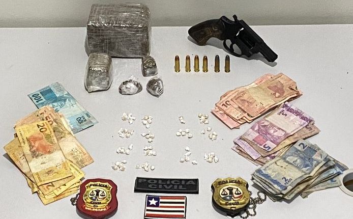 HOMEM É PRESO PELA POLÍCIA CIVIL POR CRIME HOMICÍDIO EM CARUTAPERA