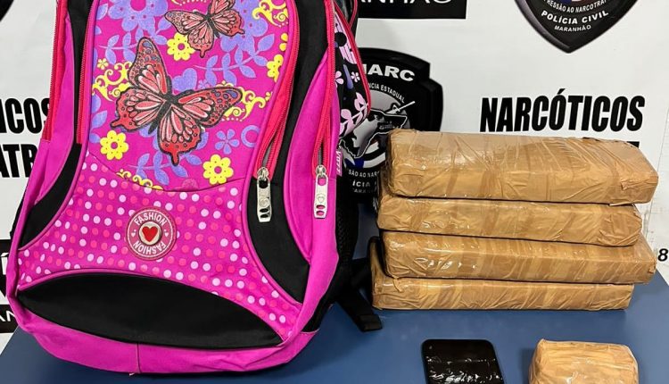 POLÍCIA CIVIL PRENDE MULHER COM MAIS DE 3 Kg DE MACONHA EM IMPERATRIZ