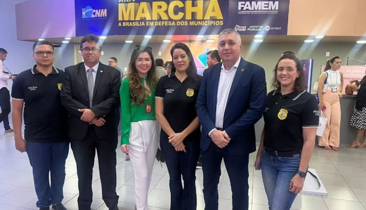 SEGUNDO DIA : POLÍCIA CIVIL PARTICIPA DO 1° CONGRESSO ESTADUAL DE MUNICIPALISMO MARANHENSE
