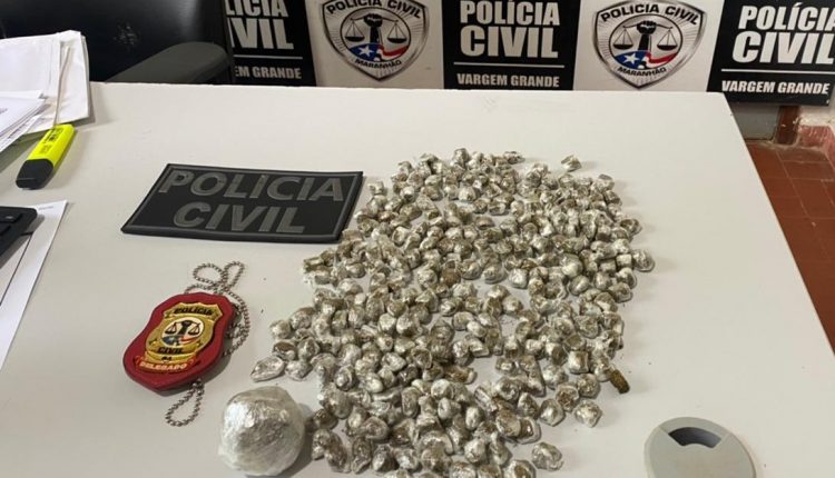 TRÁFICO DE DROGAS: HOMEM É PRESO EM FLAGRANTE PELA POLÍCIA CIVIL EM VARGEM GRANDE