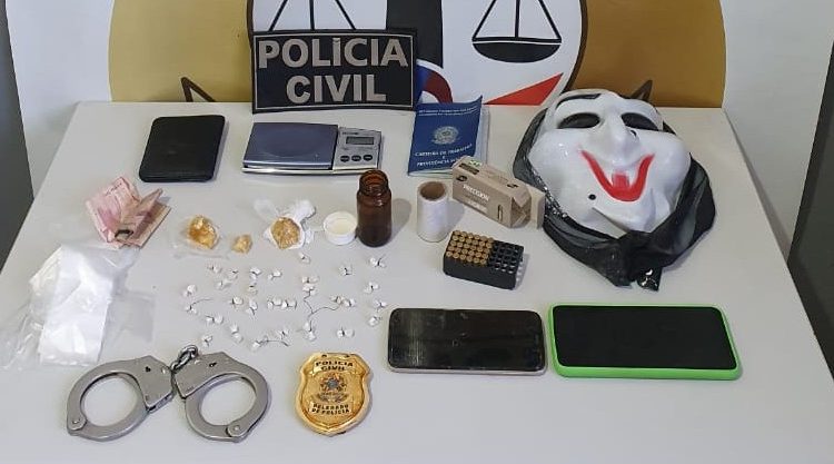 EM MATÕES DO NORTE, POLÍCIA CIVIL PRENDE HOMEM POR TRÁFICO E ASSOCIAÇÃO PARA O TRÁFICO DE DROGAS