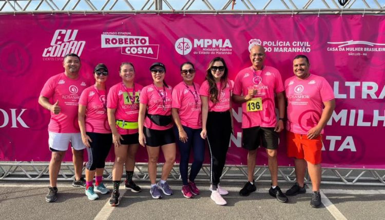 POLÍCIA CIVIL PARTICIPA DA CORRIDA ROSA SHOK DE COMBATE À VIOLÊNCIA CONTRA A MULHER