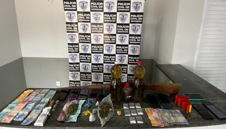 SETE PESSOAS SÃO PRESAS PELA POLÍCIA CIVIL DURANTE OPERAÇÃO DE COMBATE AO TRÁFICO DE DROGAS EM BOM JESUS DAS SELVAS