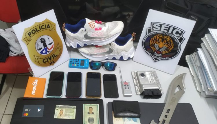 POLÍCIA CIVIL PRENDE QUARTETO POR CRIMES DE FURTO E RECEPTAÇÃO NA CAPITAL