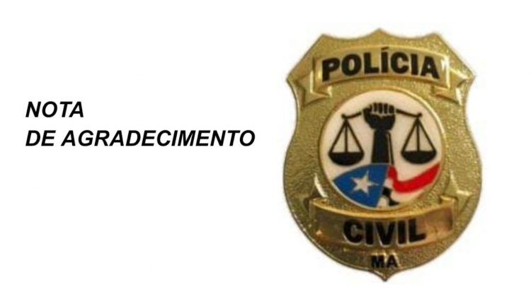 NOTA DE AGRADECIMENTO