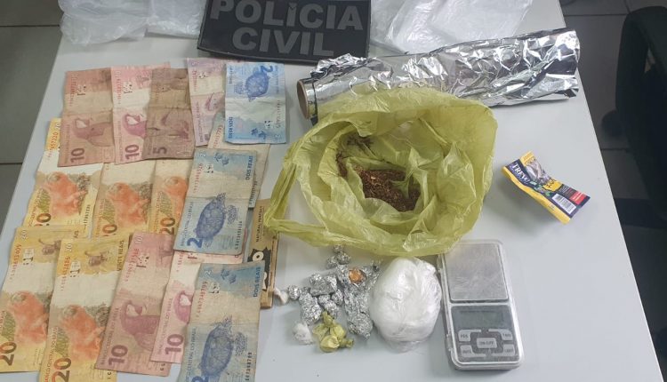 EM COROATÁ, POLÍCIA CIVIL CUMPRE MANDADO DE BUSCA E APREENSÃO E PRENDE MULHER POR TRÁFICO DE DROGAS