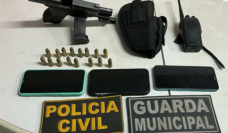POLÍCIA CIVIL PRENDE HOMEM COM ARMA DE FOGO EM SÃO JOSÉ DE RIBAMAR
