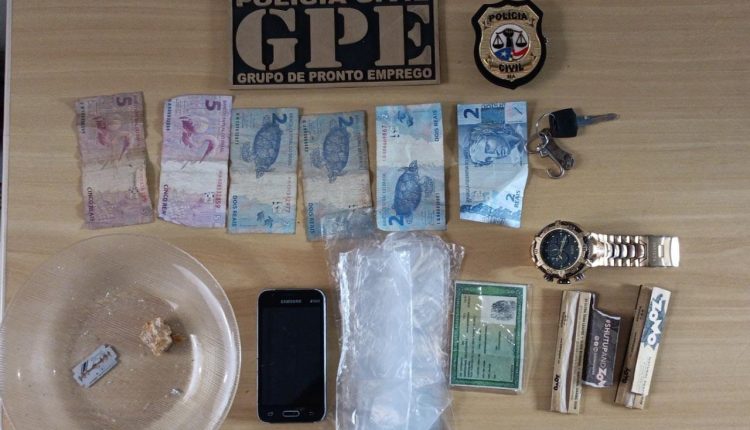 POLÍCIA CIVIL PRENDE, EM CODÓ, TRÊS PESSOAS POR TRÁFICO DE DROGAS E TENTATIVA DE ROUBO