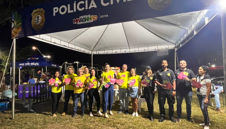 POLÍCIA CIVIL PROMOVE AÇÃO DE CONSCIENTIZAÇÃO E PREVENÇÃO NO COMBATE À VIOLÊNCIA CONTRA A MULHER NA 2ª EDIÇÃO DO MARANHÃO DE REENCONTROS
