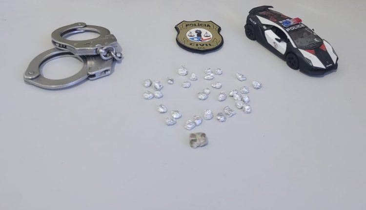 POLÍCIA CIVIL PRENDE CRIMINOSO DE ALTA PERICULOSIDADE EM BALNEÁRIO DE MIRANDA DO NORTE