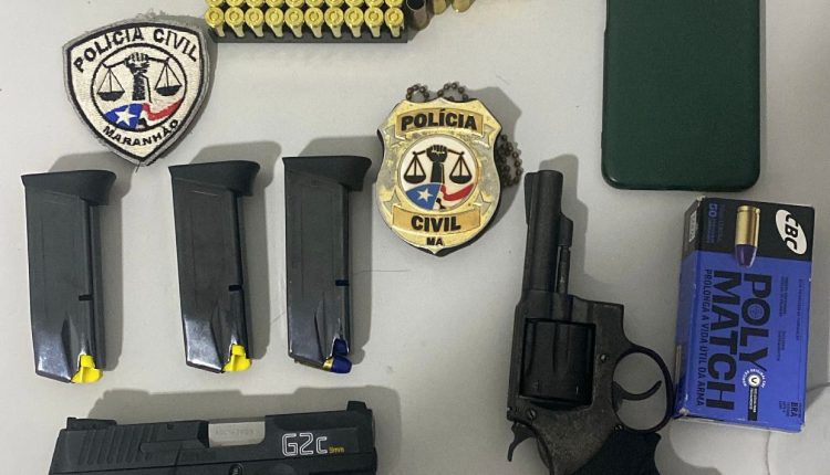 POLÍCIA CIVIL PRENDE, EM SANTA LUZIA DO PARUÁ, HOMEM PELOS CRIMES DE POSSE ILEGAL DE ARMA DE FOGO E RECEPTAÇÃO DE ARMA DE FOGO FURTADA