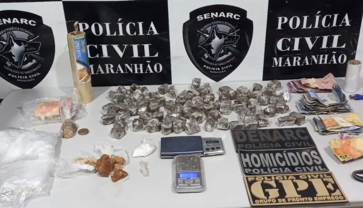 TRÁFICO DE DROGAS: POLÍCIA CIVIL PRENDE HOMEM COM ENTORPECENTES EM TIMON