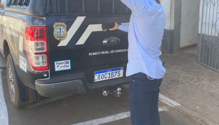POLÍCIA CIVIL PRENDE, EM SÃO DOMINGOS DO MARANHÃO, VIGIA DE ESCOLA SUSPEITO DE TENTATIVA DE ESTUPRO DE VULNERÁVEL