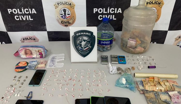 OPERAÇÃO DA POLÍCIA CIVIL PRENDE QUATRO PESSOAS POR TRÁFICO DE DROGAS NO BAIRRO DO BEQUIMÃO