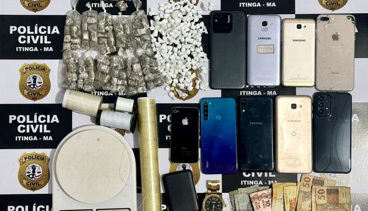 OPERAÇÃO DA POLÍCIA CIVIL PRENDE CINCO PESSOAS POR TRÁFICO DE DROGAS EM ITINGA