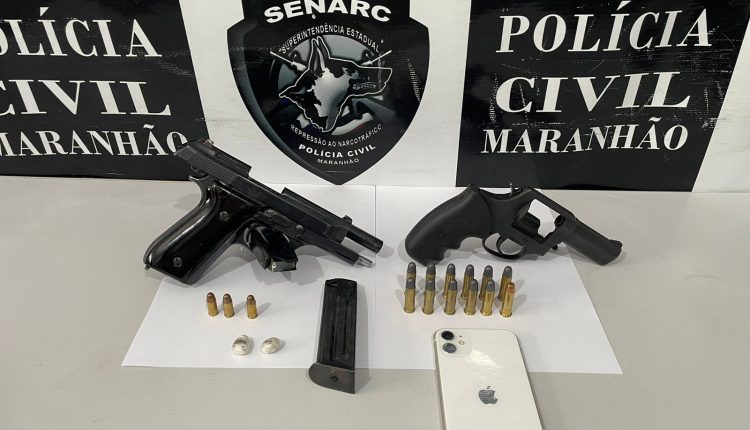 POLÍCIA CIVIL REALIZA OPERAÇÃO E APREENDE DUAS ARMAS E ENTORPECENTES EM TIMON