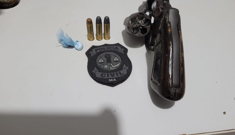 INTEGRANTE DE ORGANIZAÇÃO CRIMINOSA É PRESO PELA POLÍCIA CIVIL POR PORTE ILEGAL DE ARMA DE FOGO E HOMICÍDIO EM VARGEM GRANDE