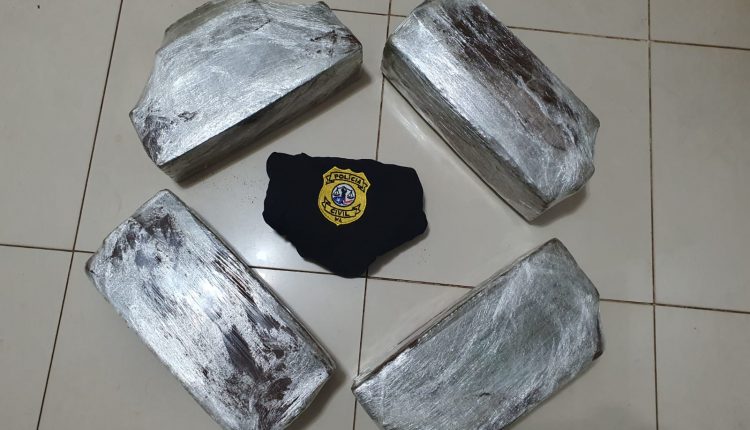 OPERAÇÃO DA POLÍCIA CIVIL APREENDE CERCA DE 10 QUILOS DE MACONHA EM ITAPECURU-MIRIM