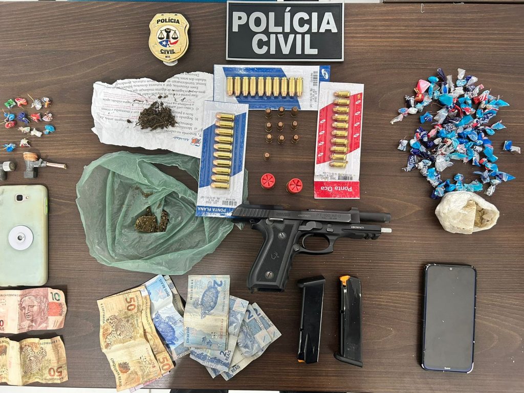 FORÇA-TAREFA DA POLÍCIA CIVIL DE COMBATE AO TRÁFICO DE DROGAS PRENDE SEIS PESSOAS EM BEQUIMÃO