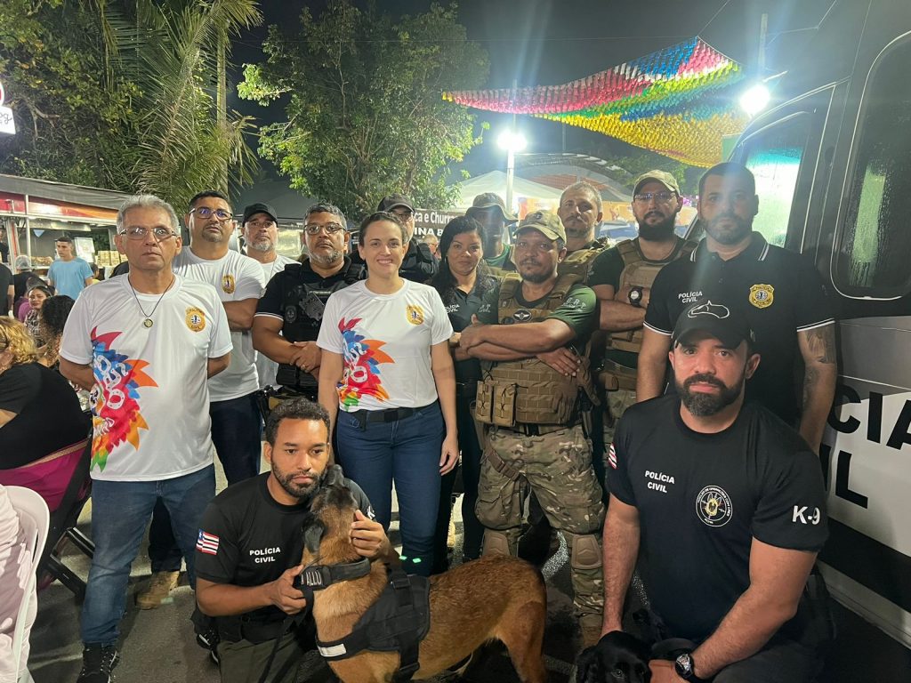 POLÍCIA CIVIL DESTACA AÇÕES DE SEGURANÇA REALIZADAS NOS ARRAIAIS DE SÃO LUÍS E NO INTERIOR DO ESTADO