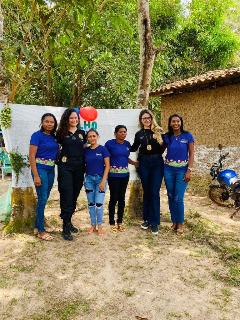 EM VIANA, POLÍCIA CIVIL PARTICIPA DO “JULHO DAS PRETAS” PROMOVIDO POR COMUNIDADE QUILOMBOLA