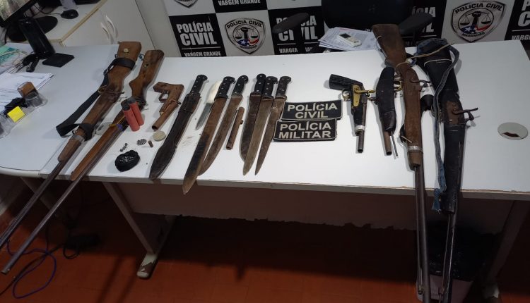 TRÊS PESSOAS SÃO PRESAS E UMA APREENDIDA DURANTE OPERAÇÃO INTEGRADA DE COMBATE AO CRIME DE ASSOCIAÇÃO CRIMINOSA EM VARGEM GRANDE