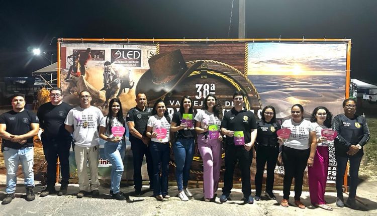 POLÍCIA CIVIL REALIZA AÇÕES PREVENTIVAS E REPRESSIVAS NA 38ª VAQUEJADA DE BARREIRINHAS