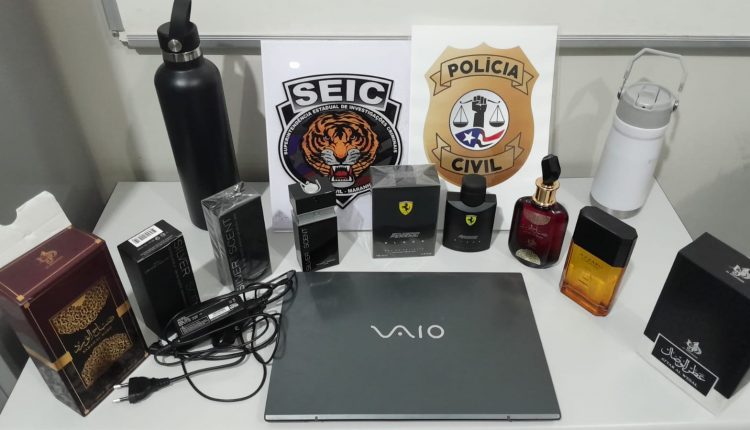 POLICIAL CIVIL DE FOLGA PRENDE EM FLAGRANTE SUSPEITO DE FURTO A ESTABELECIMENTO COMERCIAL NA CAPITAL