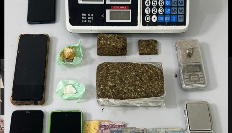 NA GRANDE ILHA, TRÊS PESSOAS SÃO PRESAS PELA POLÍCIA CIVIL POR TRÁFICO DE DROGAS