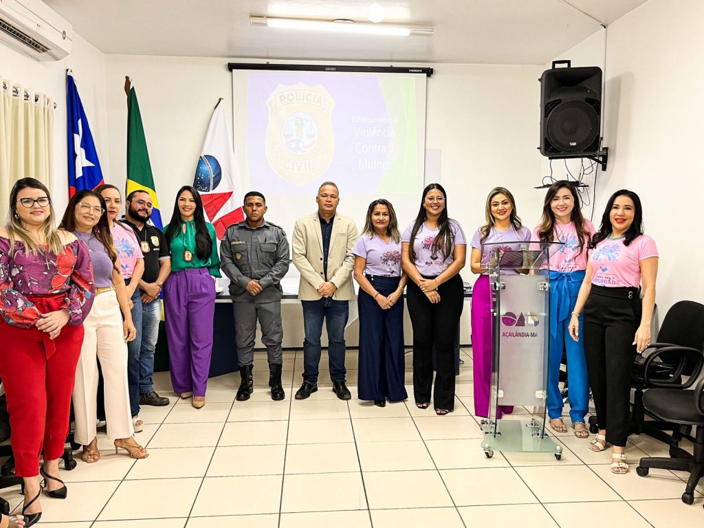 NA REGIÃO TOCANTINA, POLÍCIA CIVIL REALIZA CAPACITAÇÃO DA REDE DE ATENDIMENTO À MULHER VÍTIMA DE VIOLÊNCIA EM AÇAILÂNDIA