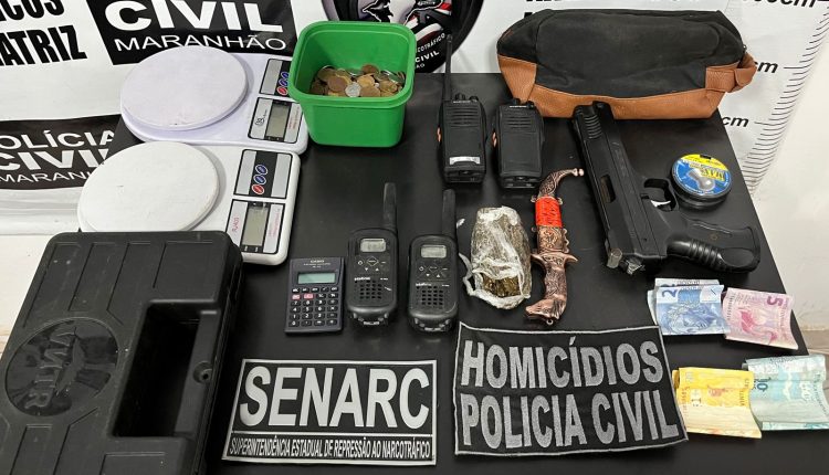 TRAFICANTE QUE ATUAVA NA CIDADE DE IMPERATRIZ É PRESO DURANTE OPERAÇÃO DA POLÍCIA CIVIL