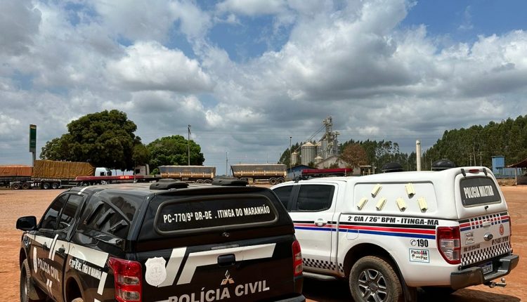 EM ITINGA DO MARANHÃO, FORÇAS DE SEGURANÇA PRENDEM EM FLAGRANTE AUTOR DE HOMICÍDIO