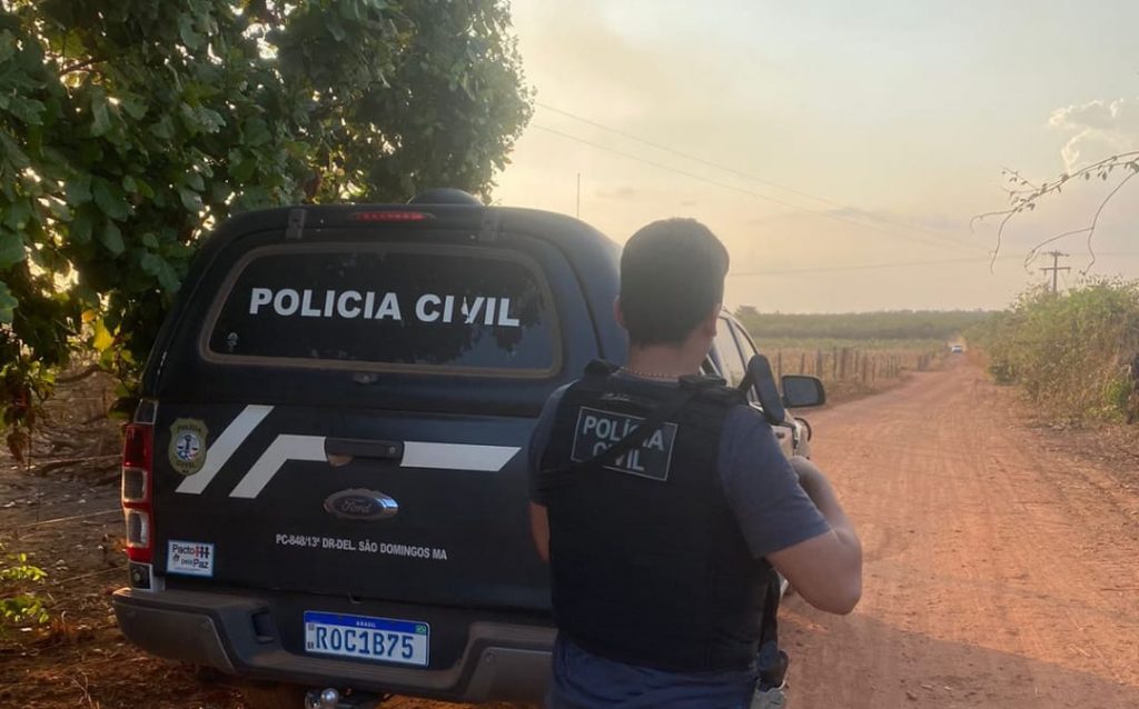 EM SÃO DOMINGOS DO MARANHÃO, POLÍCIA CIVIL PRENDE HOMEM POR HOMICÍDIO