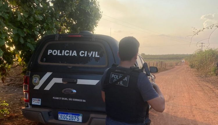 EM SÃO DOMINGOS DO MARANHÃO, POLÍCIA CIVIL PRENDE HOMEM POR HOMICÍDIO