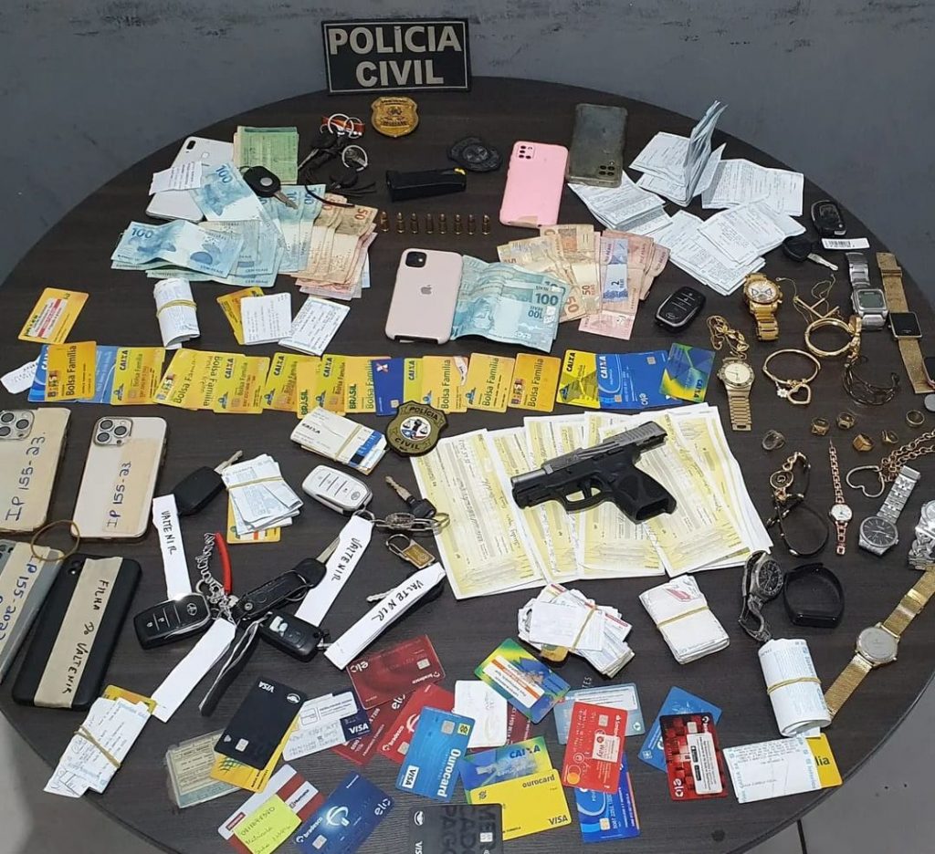 EM MIRANDA DO NORTE, POLÍCIA CIVIL DEFLAGRA OPERAÇÃO DE COMBATE À AGIOTAGEM E PRENDE QUATRO PESSOAS