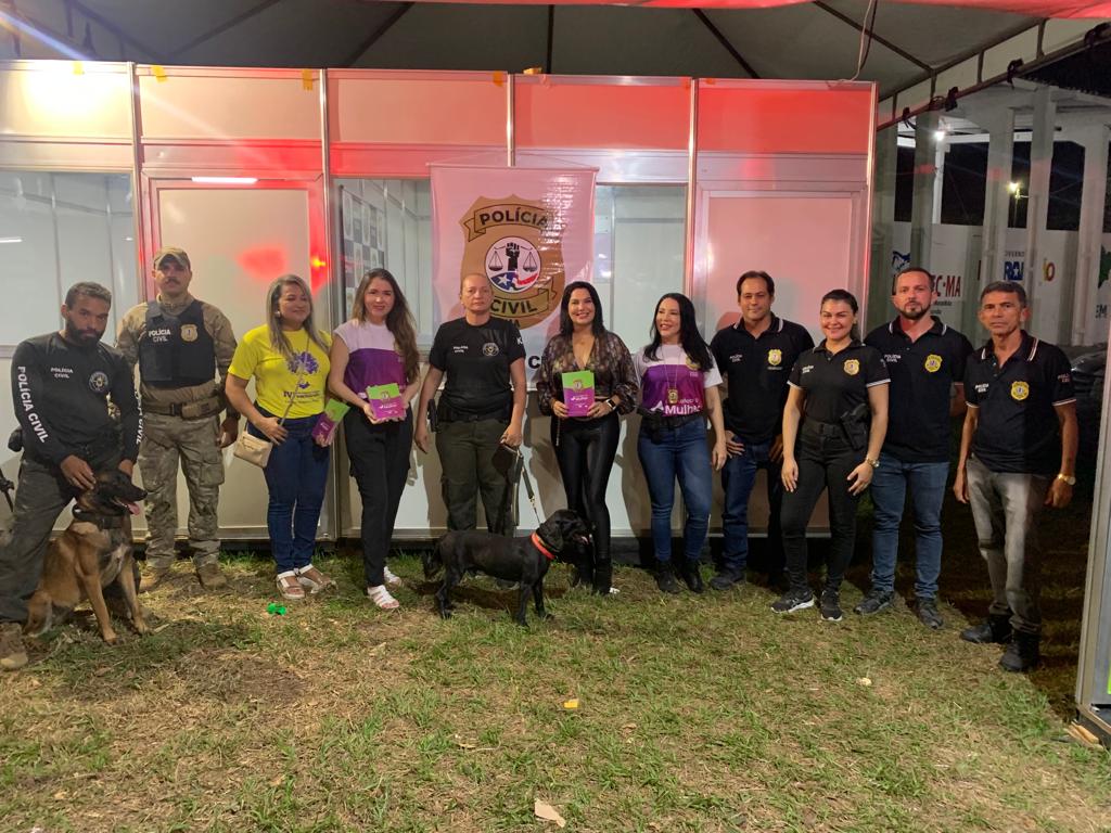 POLÍCIA CIVIL PARTICIPA E REALIZA AÇÕES DE SEGURANÇA PREVENTIVA NA 63ª EXPOEMA