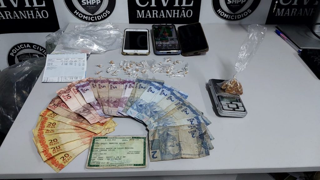 EM TIMON, “OPERAÇÃO PAZ” PRENDE EM FLAGRANTE CASAL POR TRÁFICO DE DROGAS