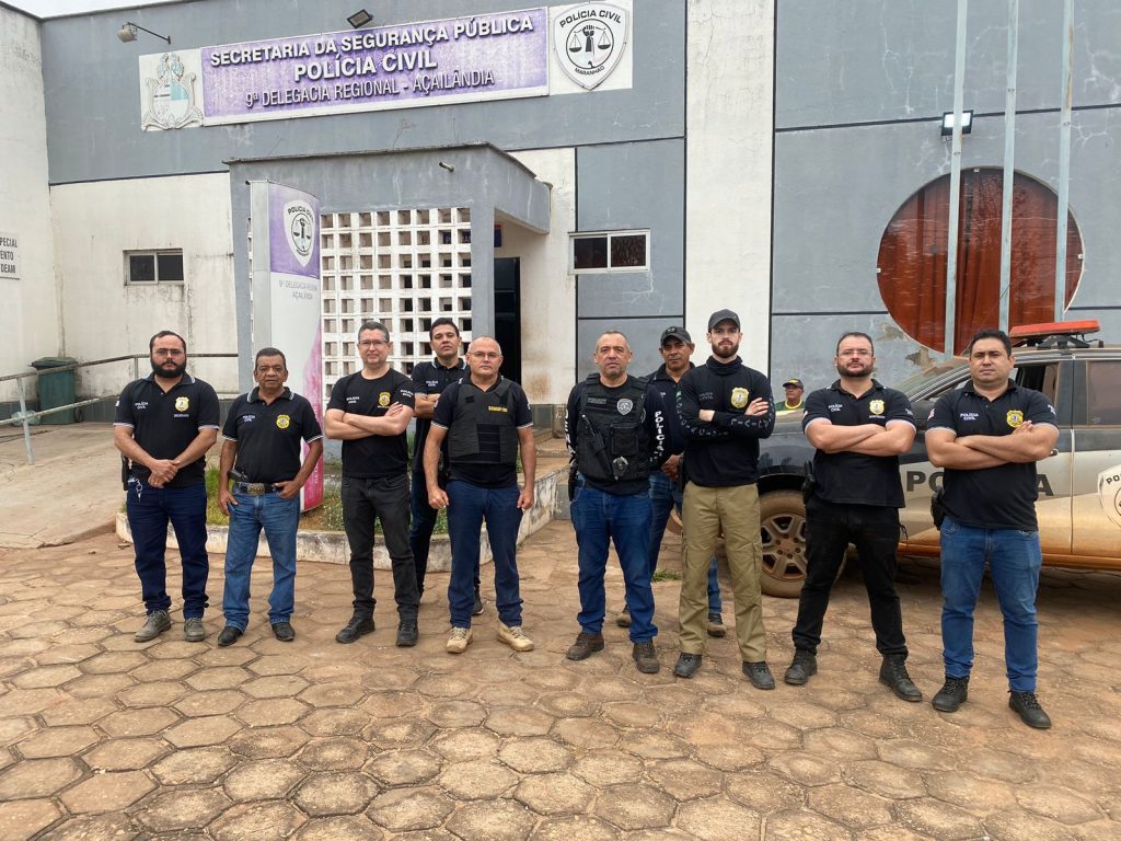 NA CIDADE DE AÇAILÂNDIA, POLÍCIA CIVIL PRENDE DUPLA INVESTIGADA POR FURTAR DELEGACIA NO INTERIOR DA BAHIA