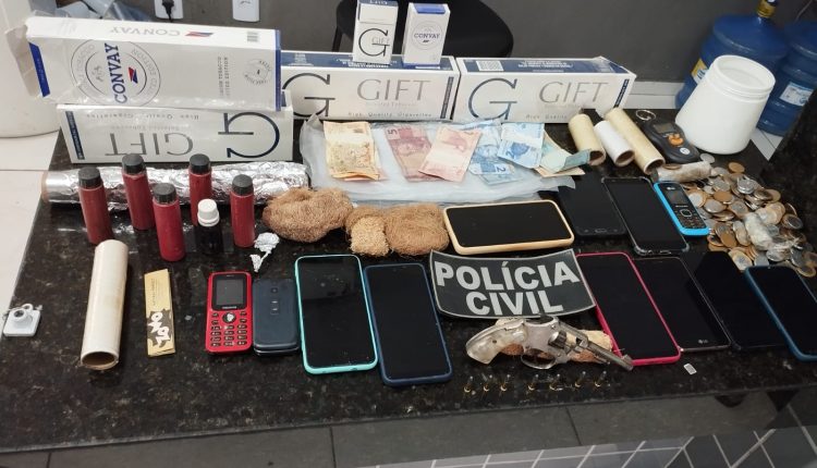 EM ARARI, AÇÃO INTEGRADA RESULTA NA PRISÃO DE MÃE E FILHO POR CONTRABANDO E RECEPTAÇÃO DOLOSA